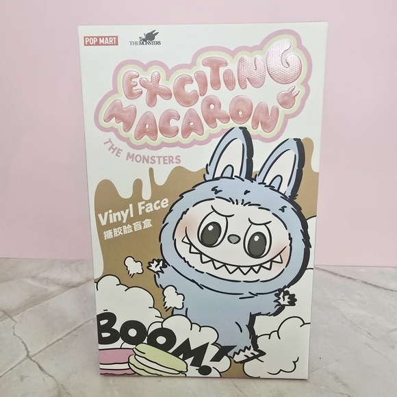 POP MART Other - Exciting Macaron The Monsters Vinyl Face Labubu